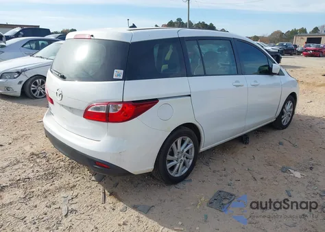2012 Mazda Mazda5 Sport из США, поврежденный, VIN JM1CW2BL0C0138219